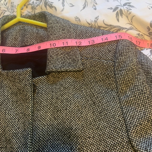 Italian tweed wool classic light coat - Picture 13 of 13